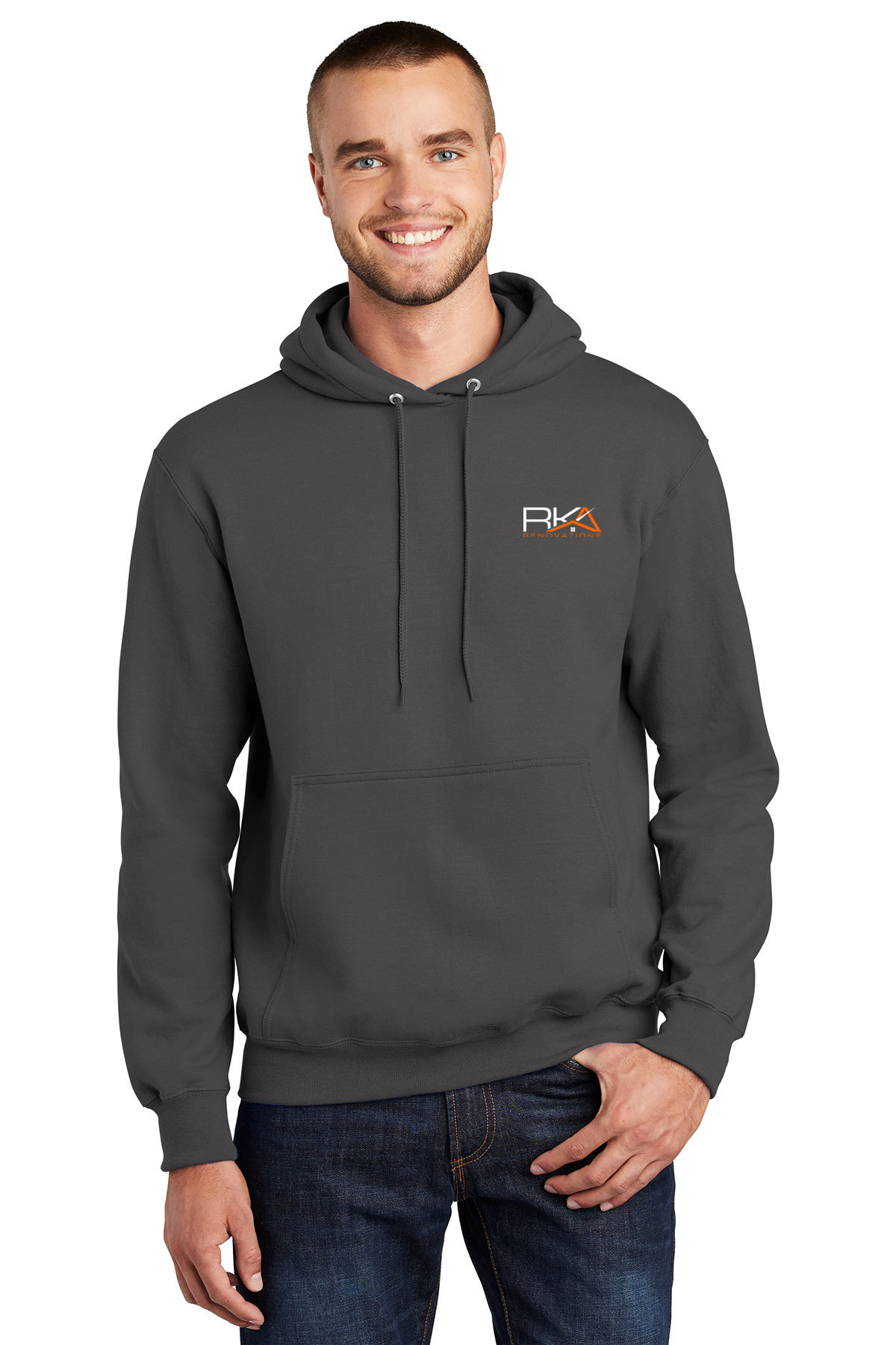 custom design of Port & Company® PC90H Ultimate Pullover Hooded Sweatshirt