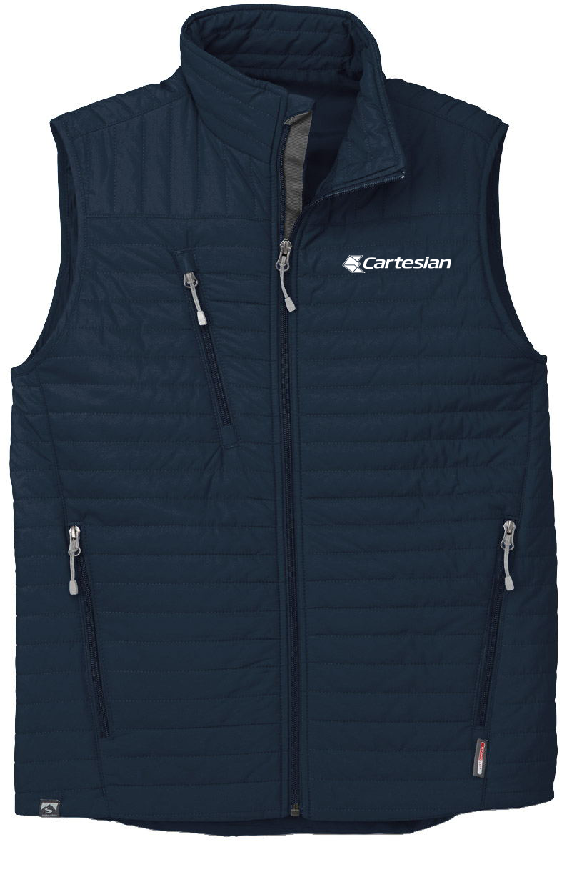 custom design of Storm Creek 3120 - Men's Quilted The Front Runner Vest