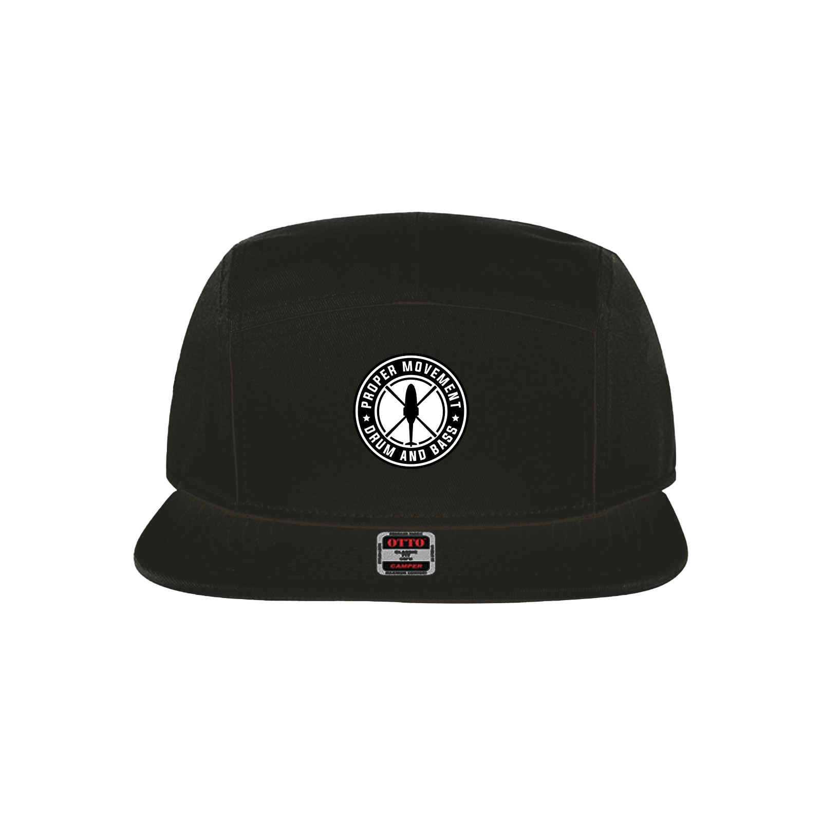 custom design of OTTO CAP 151-1330 - Superior Cotton Twill Flat Bill 5 Panel Camper Hat