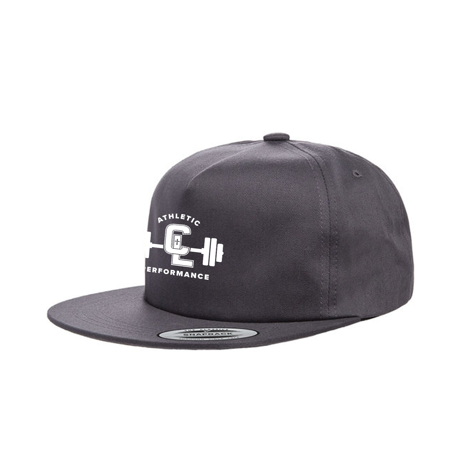 custom design of Yupoong 6502 - Unstructured Five-Panel Snapback Cap