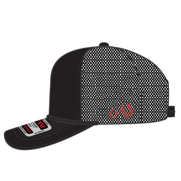 custom design of OTTO Cap 39-071 - 5 Panel Cotton Twill Mesh Back Trucker Hat