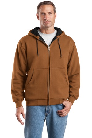 CornerStone® CS620 Heavyweight Full-Zip Hooded Sweatshirt with Thermal Lining
