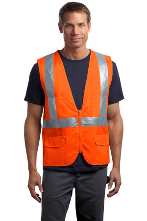 CornerStone® CSV405 ANSI 107 Class 2 Mesh Back Safety Vest