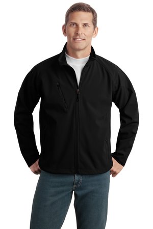 Port Authority® J705 Textured Soft Shell Jacket - Outerwear