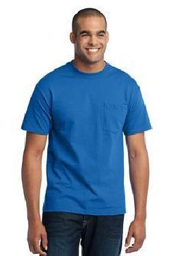 Port & Company® PC55P 50/50 Cotton/Poly T-Shirt with Pocket
