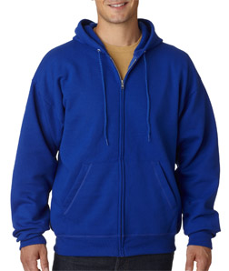 Hanes P180 - Adult ComfortBlend EcoSmart Full-Zip Hooded Pullover