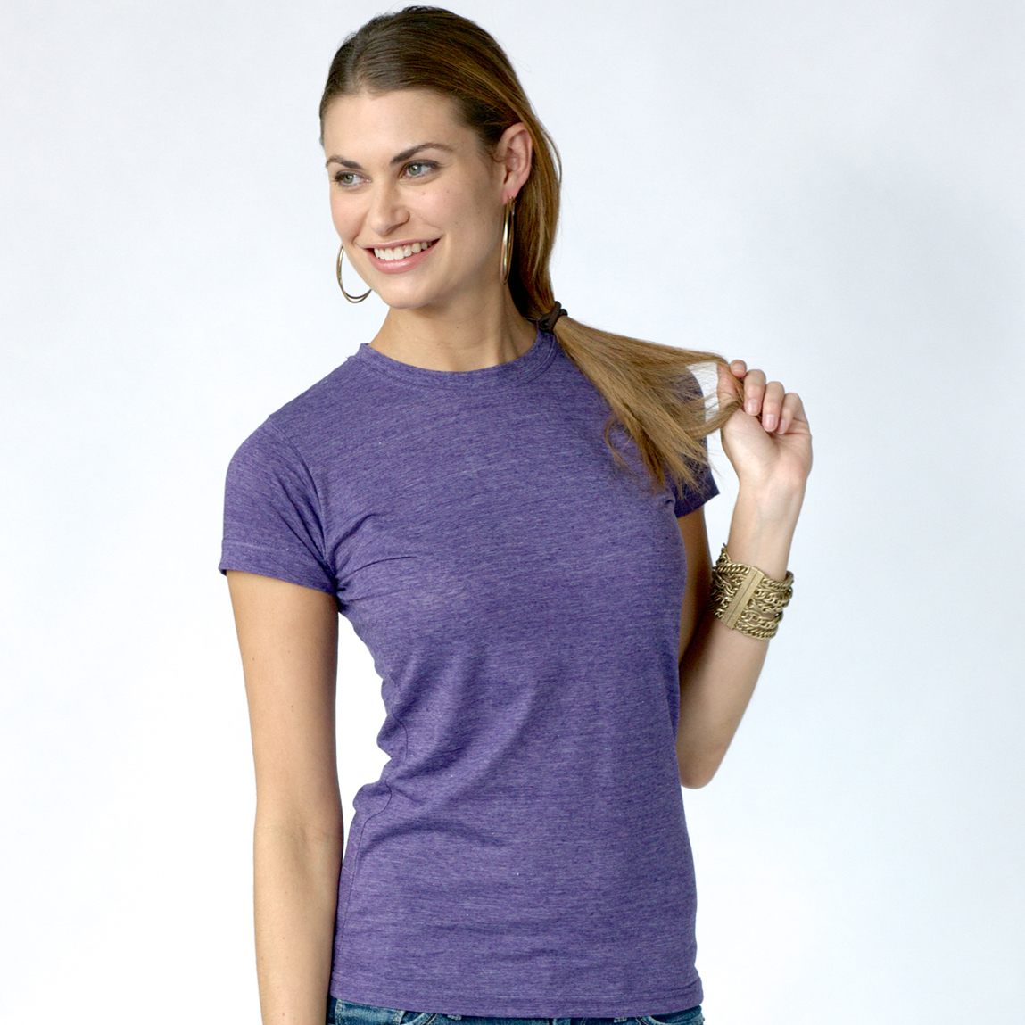 Tultex 240 - Women's Poly-Rich T-Shirt