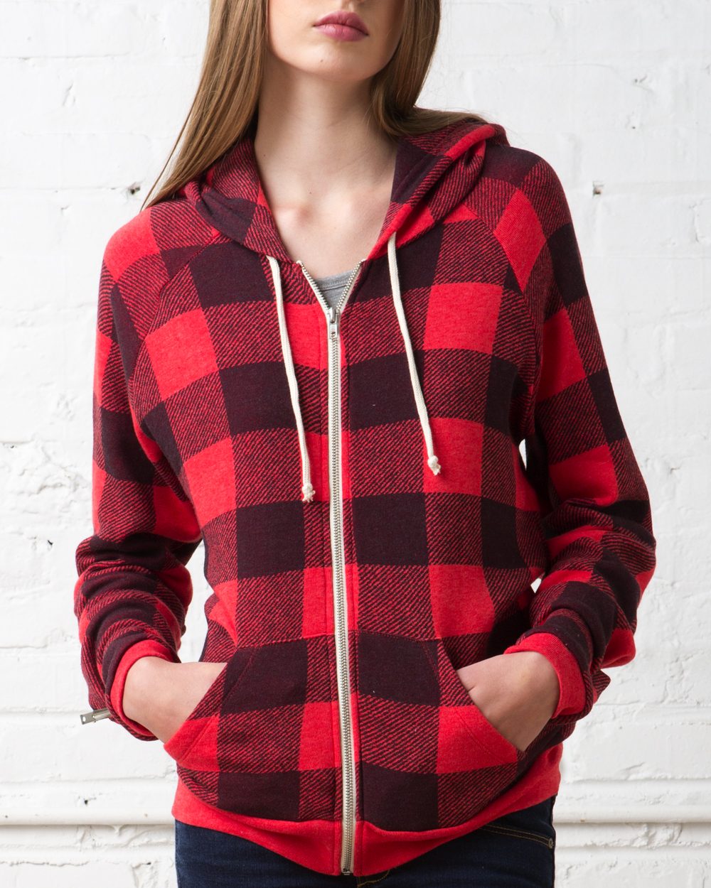 Alternative Ladies' Eco-Fleece Adrian Full-Zip Hooded Sweatshirt - 9573  $32.51 - Sweatshirts