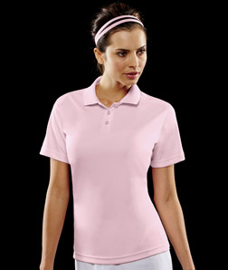 ULTRACLUB - 8394L UltraClub Ladies' Polo with Tipped Collar