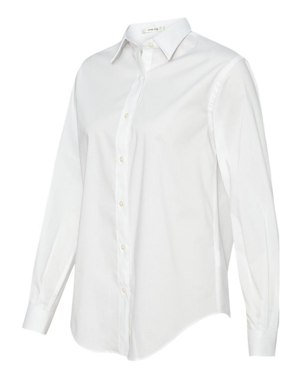Van Heusen 13V0238 Ladies' Stretch Pinpoint Spread Collar Shirt $23.32