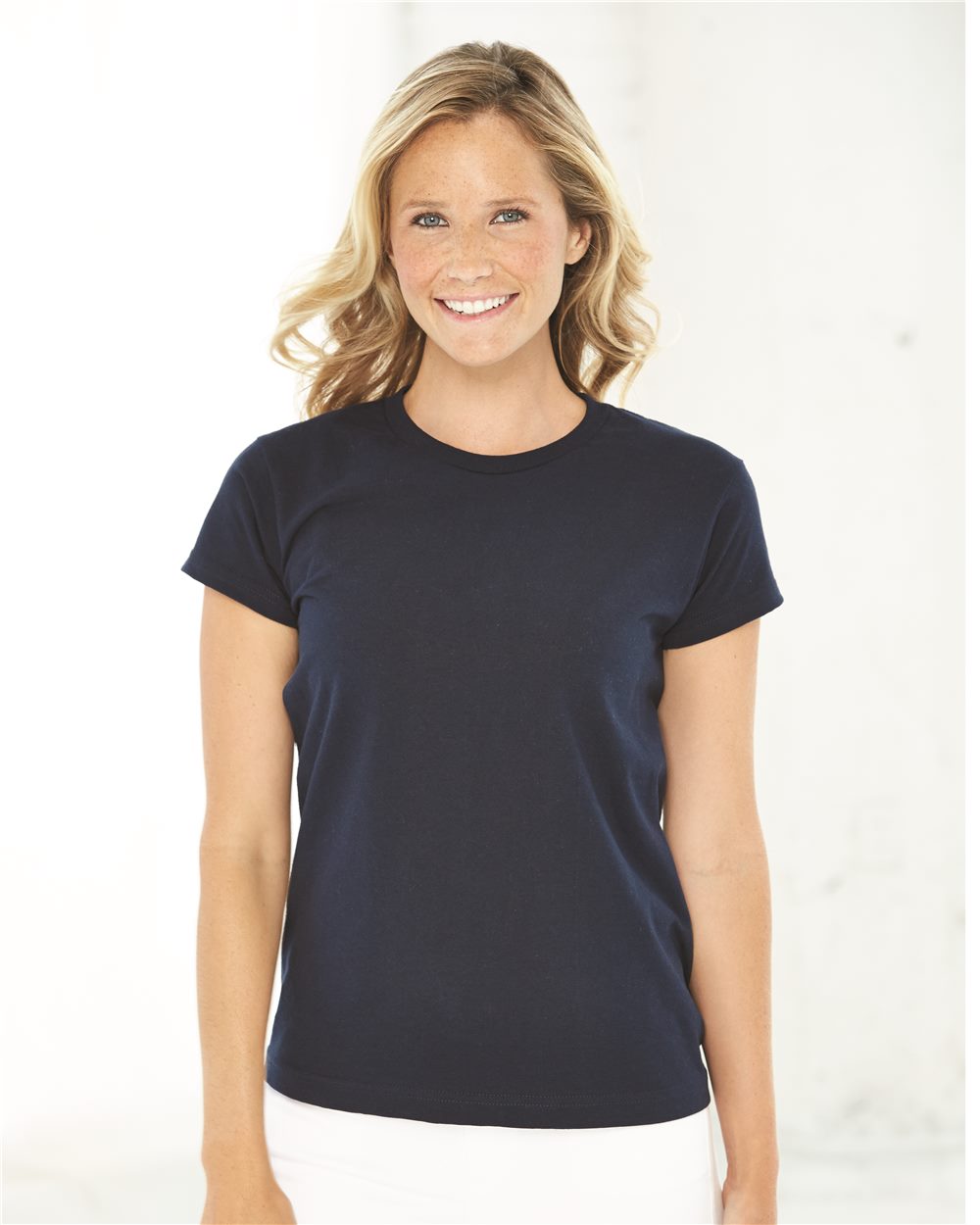 Bayside 3325 - Ladies' USA Made Short Sleeve Shirt