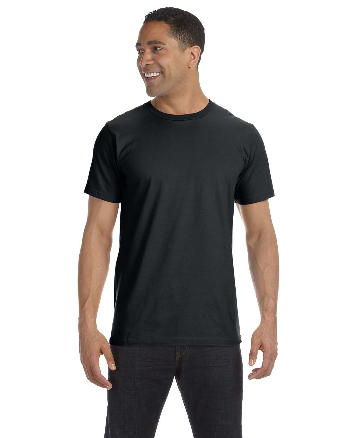 Anvil 490 Organic Ringspun Tear Away Fashion Fit T-Shirt $7.56 - Men's ...
