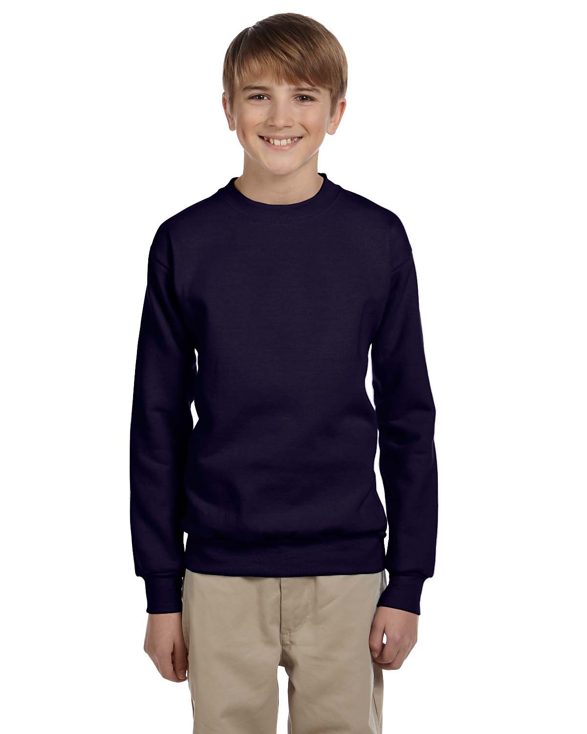 Hanes P360 - Youth EcoSmart® Crewneck Sweatshirt