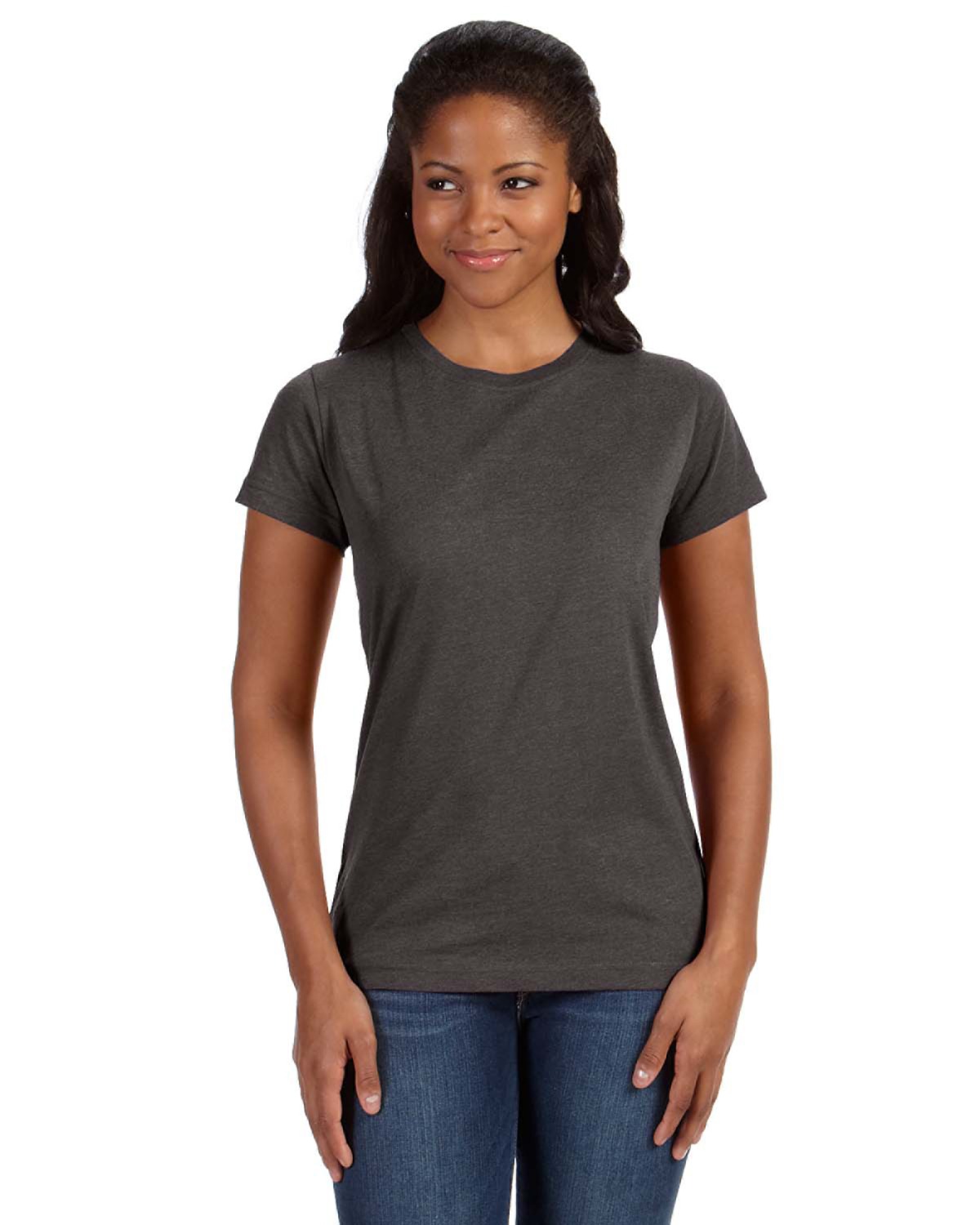 LAT Ladies' Vintage Fine Jersey Longer Length T-Shirt - 3505
