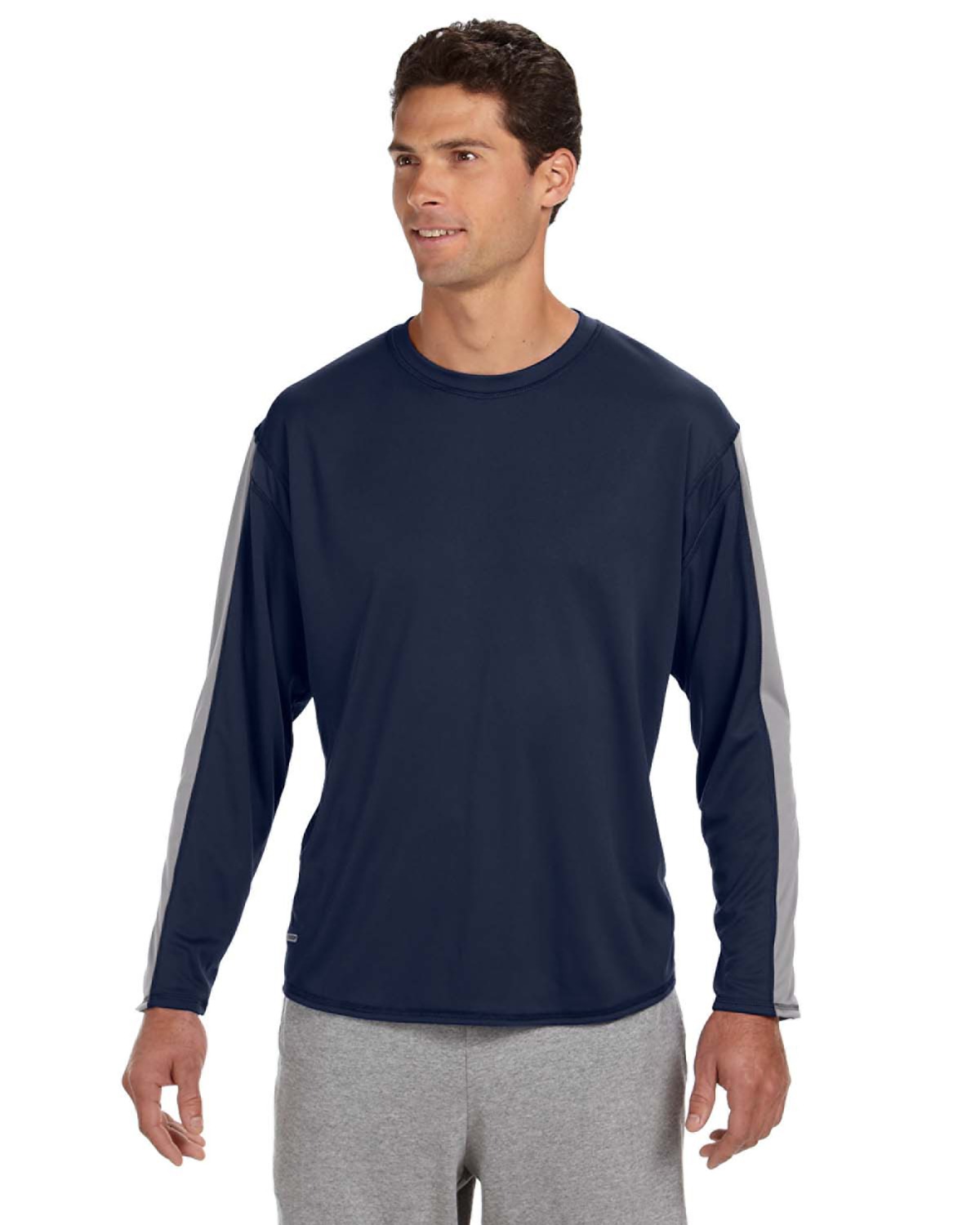 Russell Athletic 6B5DPM - Long-Sleeve Performance T-Shirt