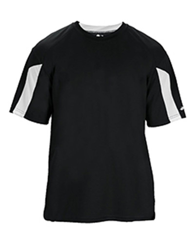 Badger 4176 - Adult Striker Performance Colorblock Short-Sleeve T-Shirt