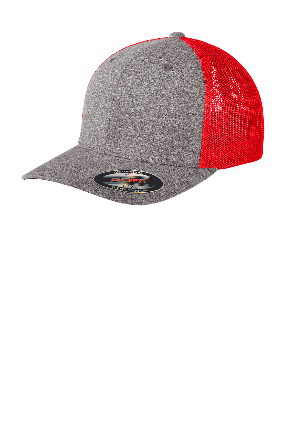 Port Authority C302 - Flexfit Melange Mesh Back Trucker Cap $9.01 - Headwear