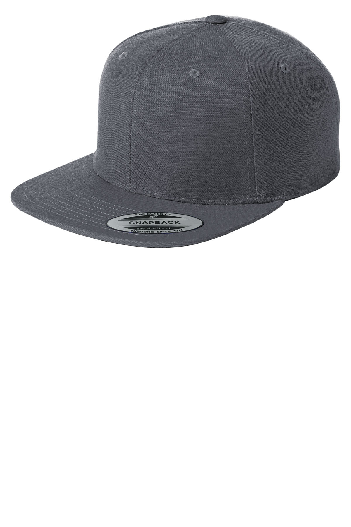 Sport-Tek® STC19 Flat Bill Snapback Cap - Headwear