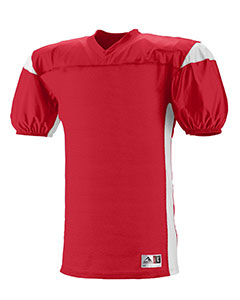 Augusta Drop Ship 9520 - Adult Polyester Diamond Mesh V Neck Jersey with Contrast Dazzle Inserts