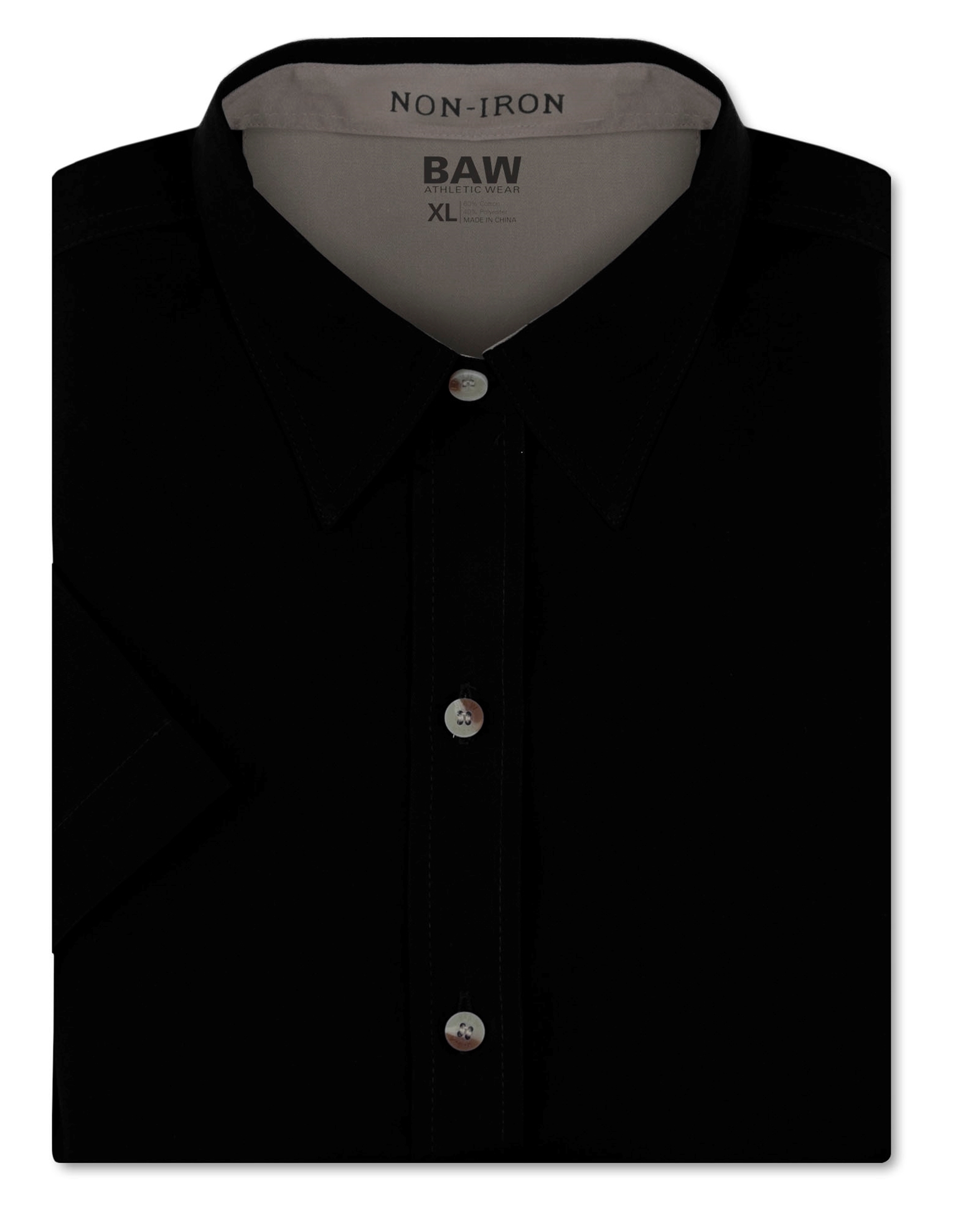 BAW Athletic Wear 4212 - Ladies Easy Care Short Sleeve Twill Shirt