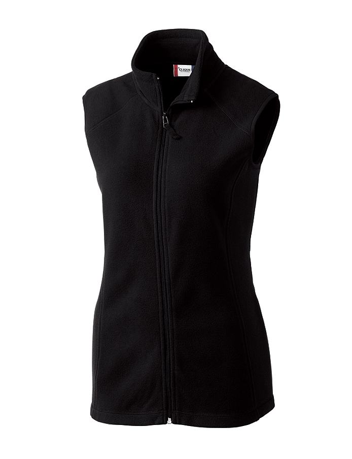 CUTTER & BUCK LQO00017 - Clique Ladies' Summit Full Zip Microfleece Vest