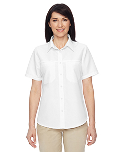 Harriton M580W - Ladies' Key West Short-Sleeve Performance Staff Shirt
