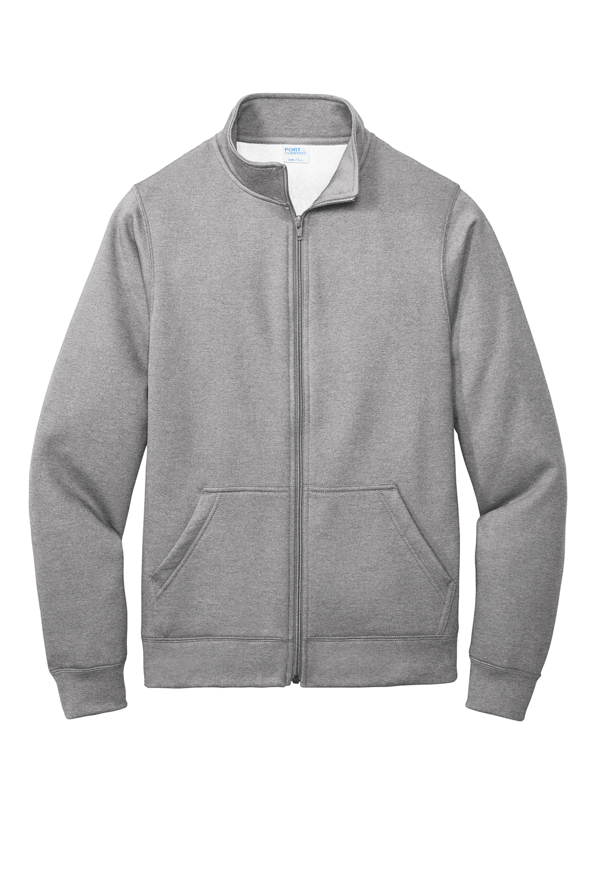 Port & Company ® PC78FZ - Core Fleece Cadet Full-Zip Sweatshirt