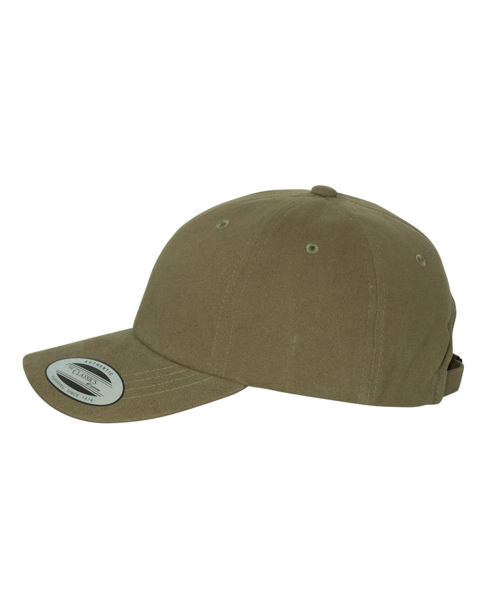 Yupoong 6245PT - Peached Cotton Twill Dad Cap $6.27 - Headwear